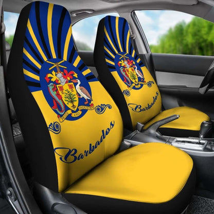 Barbados Coat Of Arms Car Seat Covers 02 5 221205 - YourCarButBetter