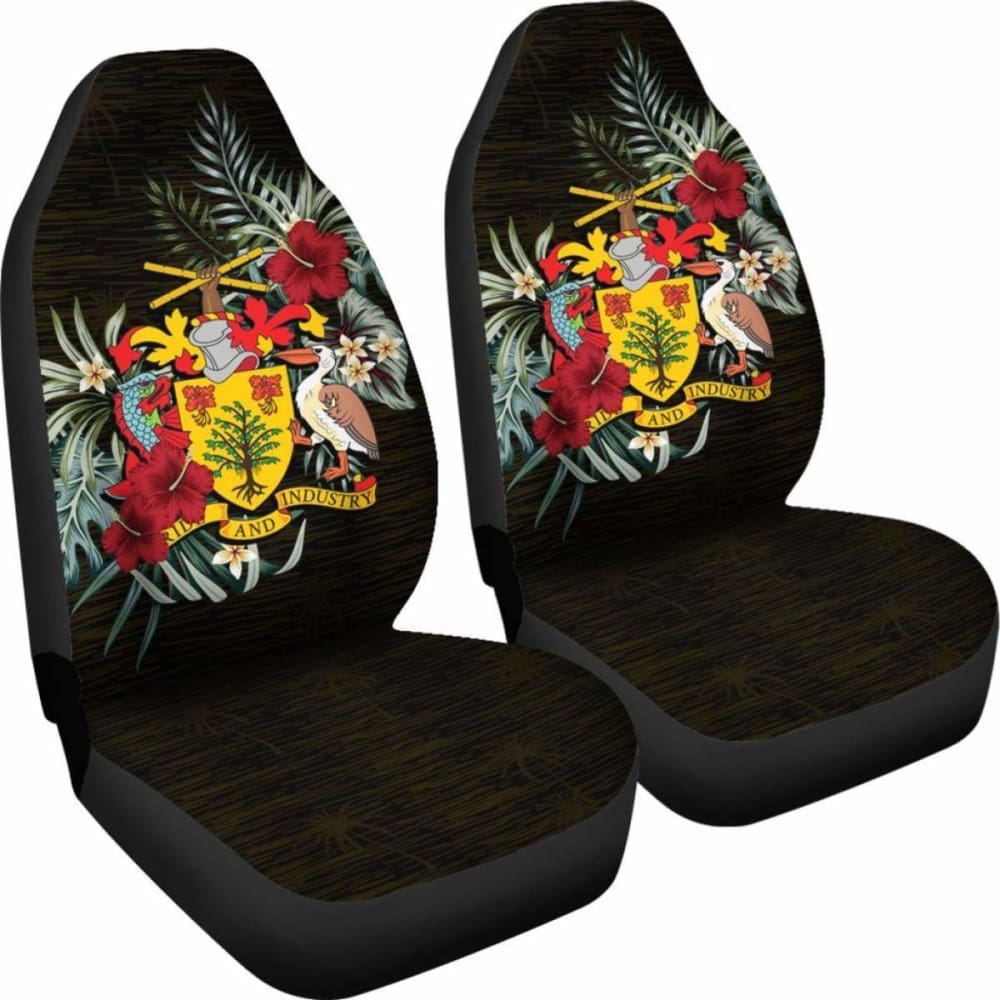 Barbados Hibiscus Car Seat Covers 7 232125 - YourCarButBetter