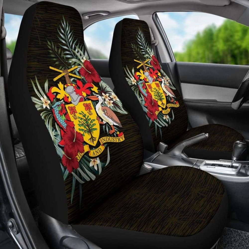 Barbados Hibiscus Car Seat Covers 7 232125 - YourCarButBetter