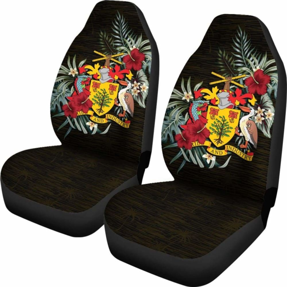 Barbados Hibiscus Car Seat Covers 7 232125 - YourCarButBetter
