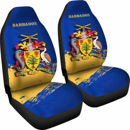 Barbados Special Car Seat Covers (Set Of Two) 7 221205 - YourCarButBetter
