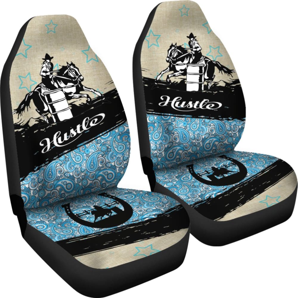 Barrel Racer Horse Lover Car Seat Covers 184610 - YourCarButBetter
