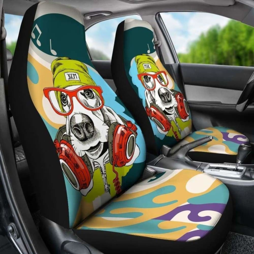 Basset Car Seat Covers 10 200410