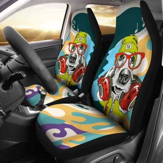 Basset Car Seat Covers 10 200410