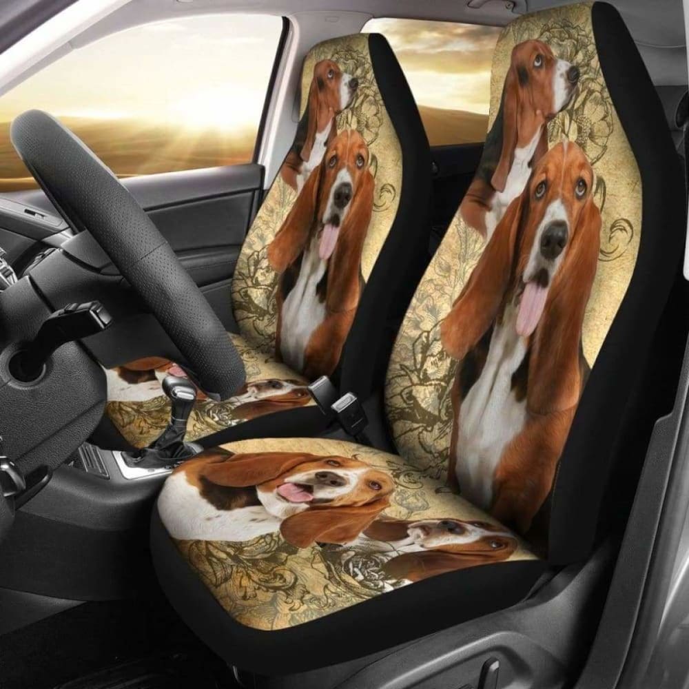 Basset Hound - Car Seat Covers 200410