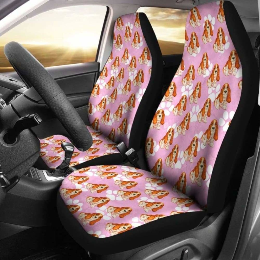 Basset Hound Car Seat Covers 200410