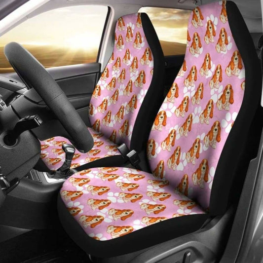 Basset Hound Car Seat Covers 200410