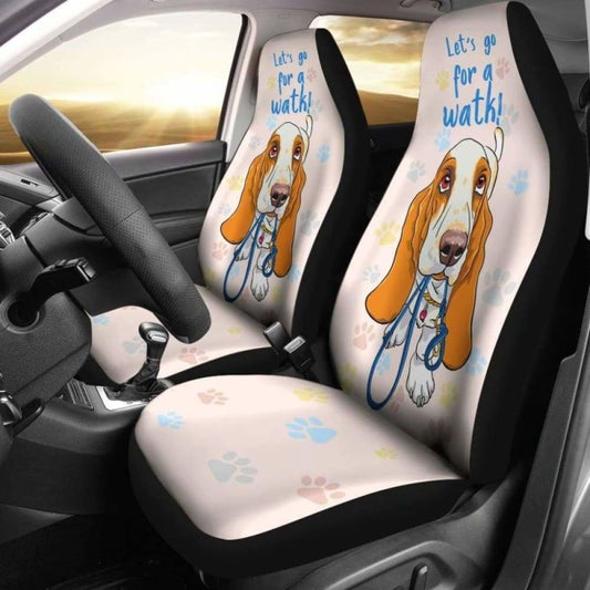 Basset Hound Car Seat Covers 5 200410