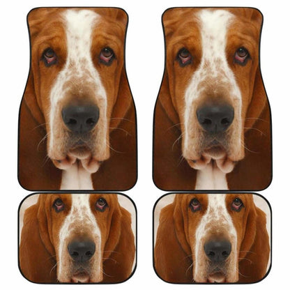 Basset Hound Dog Car Floor Mats Funny Dog Face 200410
