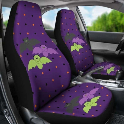 Bat Halloween Car Seat Covers 102802 - YourCarButBetter