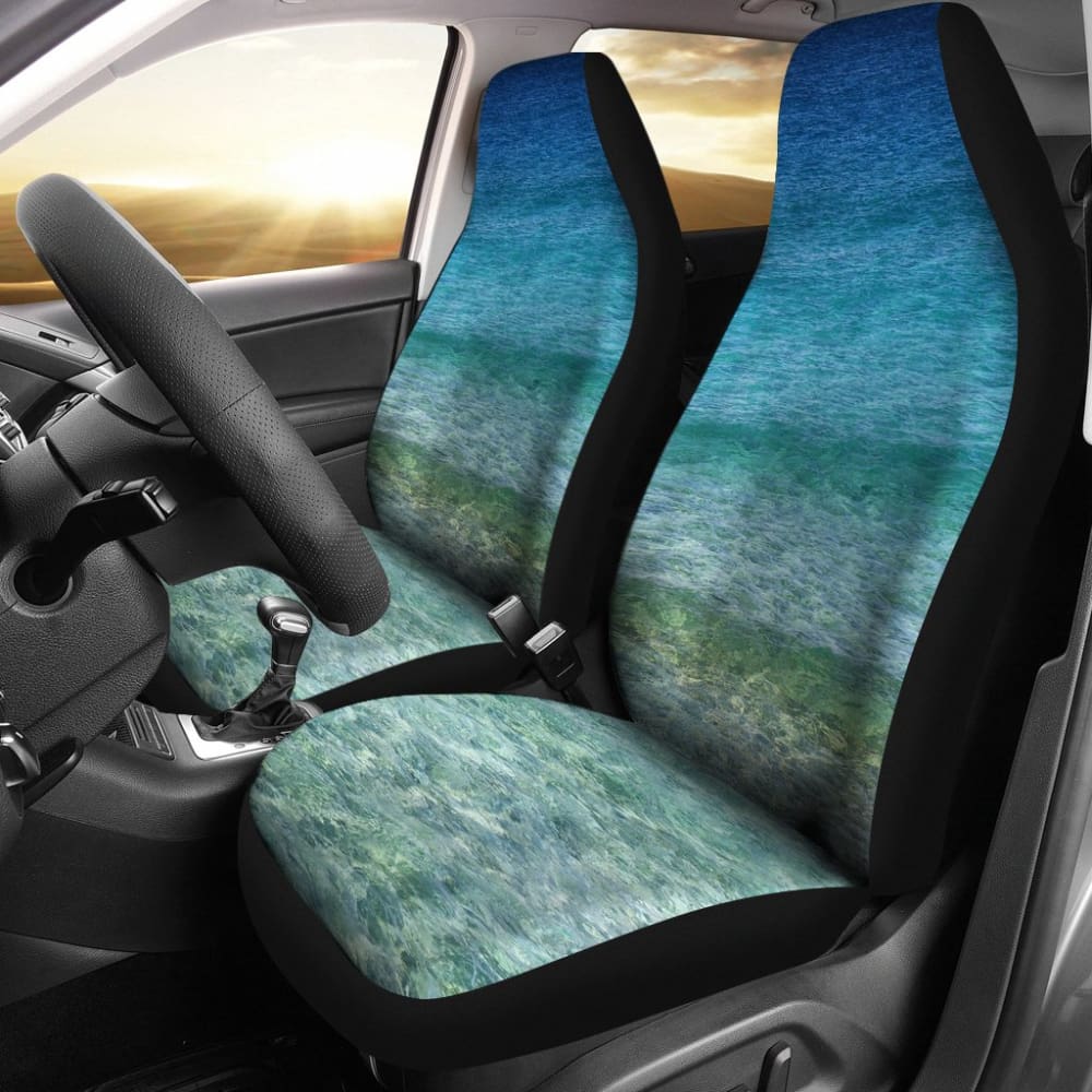 Beach Ocean Water Car Seat Covers 174510 - YourCarButBetter