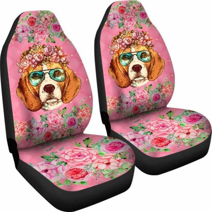 Beagle Car Seat Covers 01 221205 - YourCarButBetter