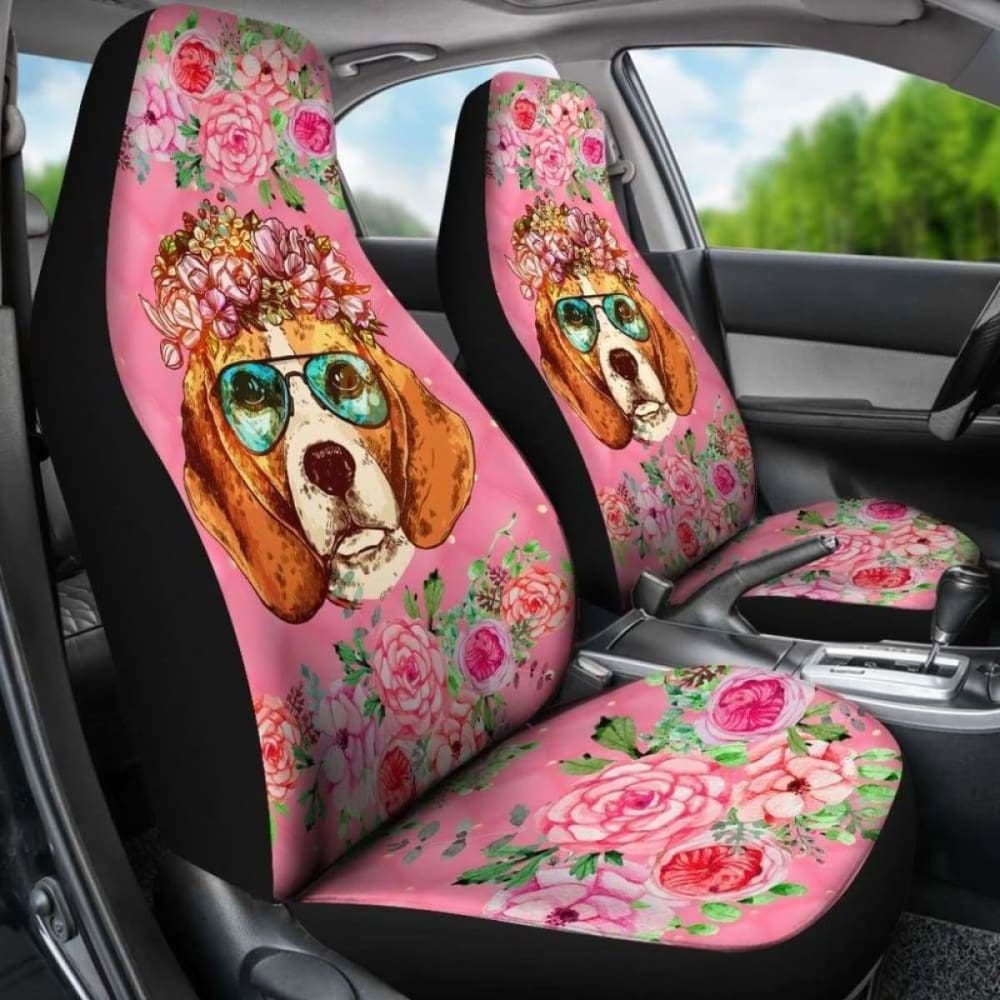 Beagle Car Seat Covers 01 221205 - YourCarButBetter