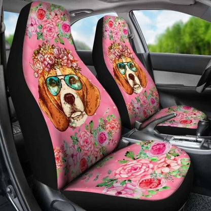 Beagle Car Seat Covers 01 221205 - YourCarButBetter
