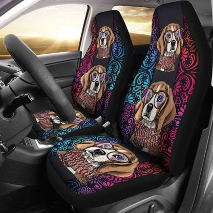 Beagle Car Seat Covers 06 221205 - YourCarButBetter
