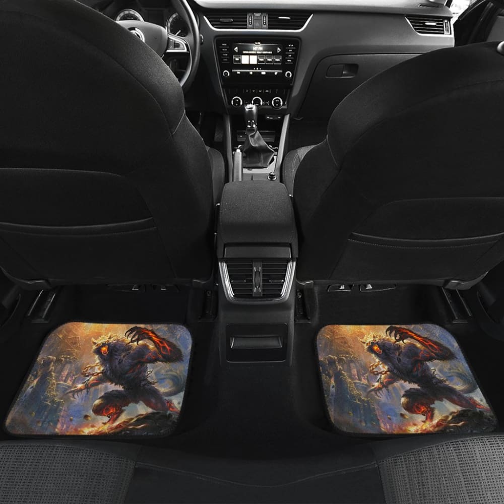 Beast Werewolf Monster Car Floor Mats 212109 - YourCarButBetter