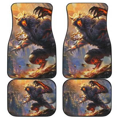 Beast Werewolf Monster Car Floor Mats 212109 - YourCarButBetter