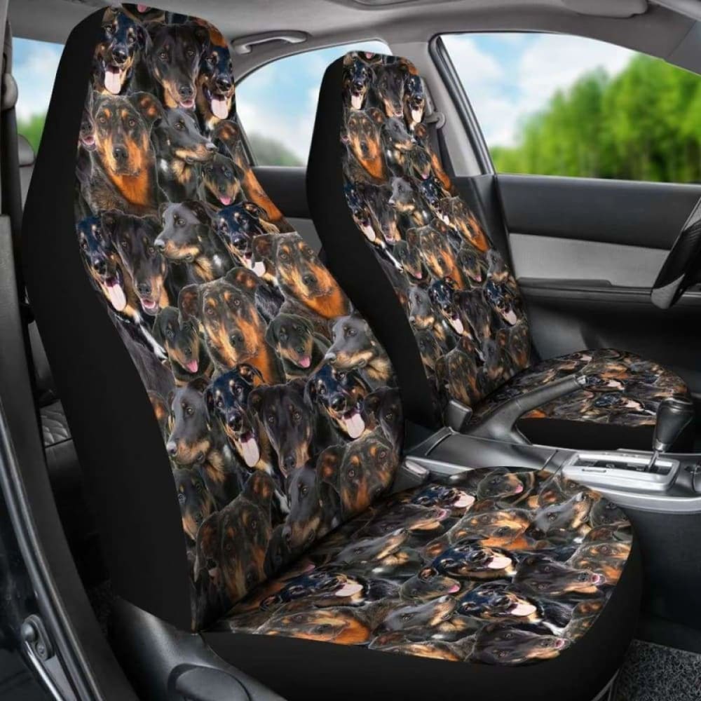 Beauceron Full Face Car Seat Covers 091706