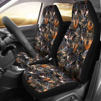 Beauceron Full Face Car Seat Covers 091706