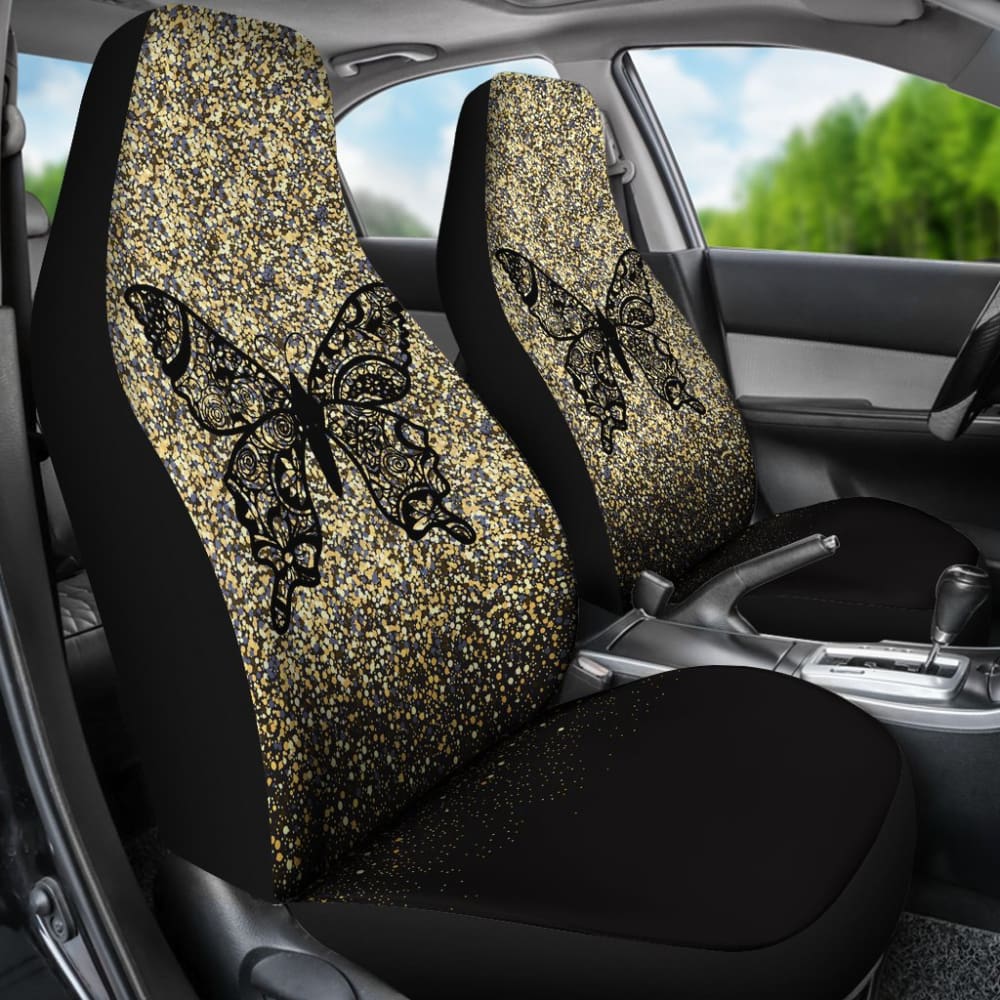 Beautiful Butterfly Print Art Design Car Seat Covers 212203 - YourCarButBetter