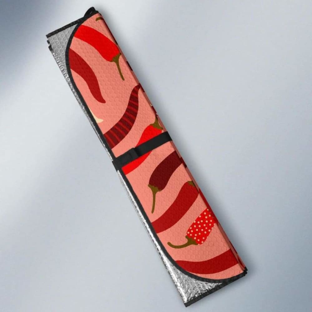 Beautiful Chili Peppers Pattern Car Auto Sun Shades 182102 - YourCarButBetter
