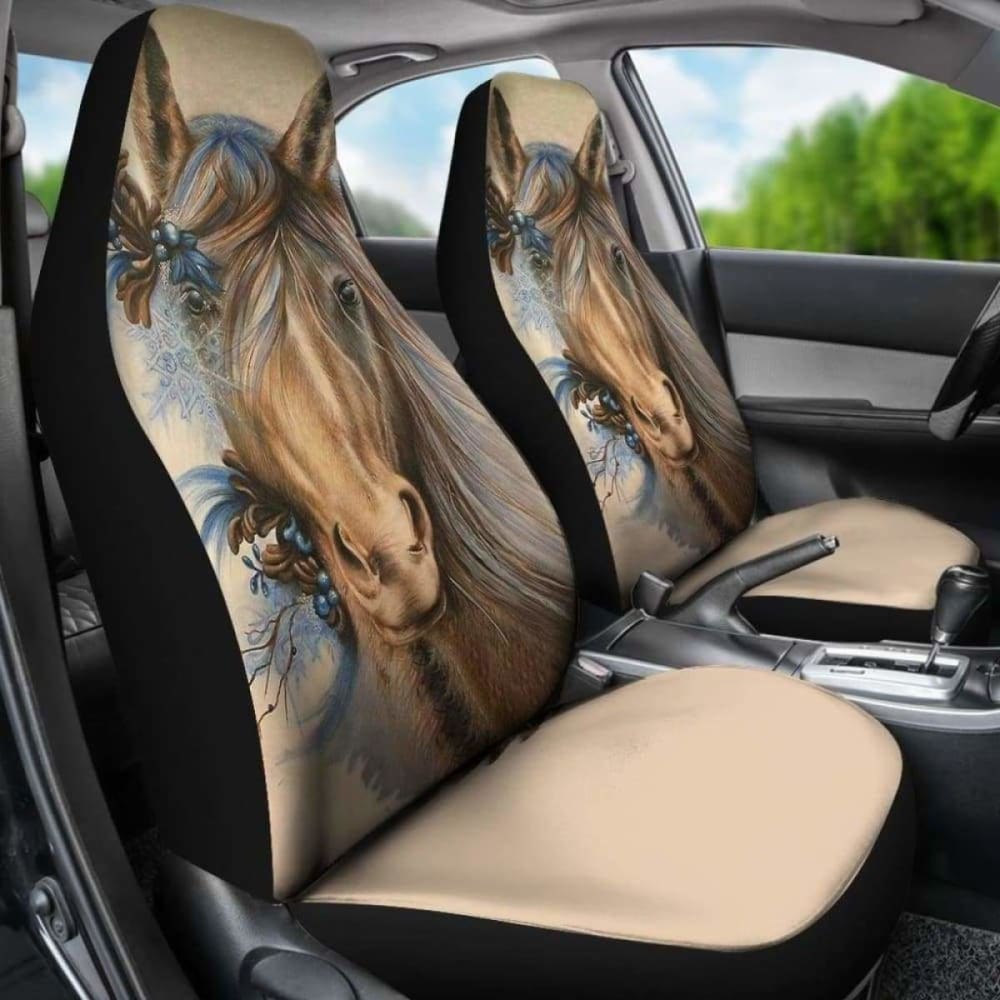 Beautiful Horse Car Seat Covers 170804