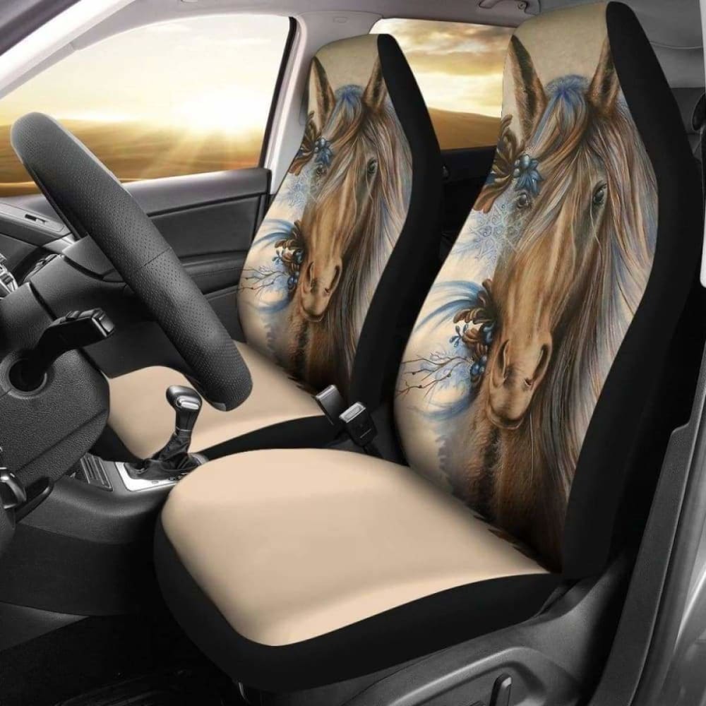 Beautiful Horse Car Seat Covers 170804