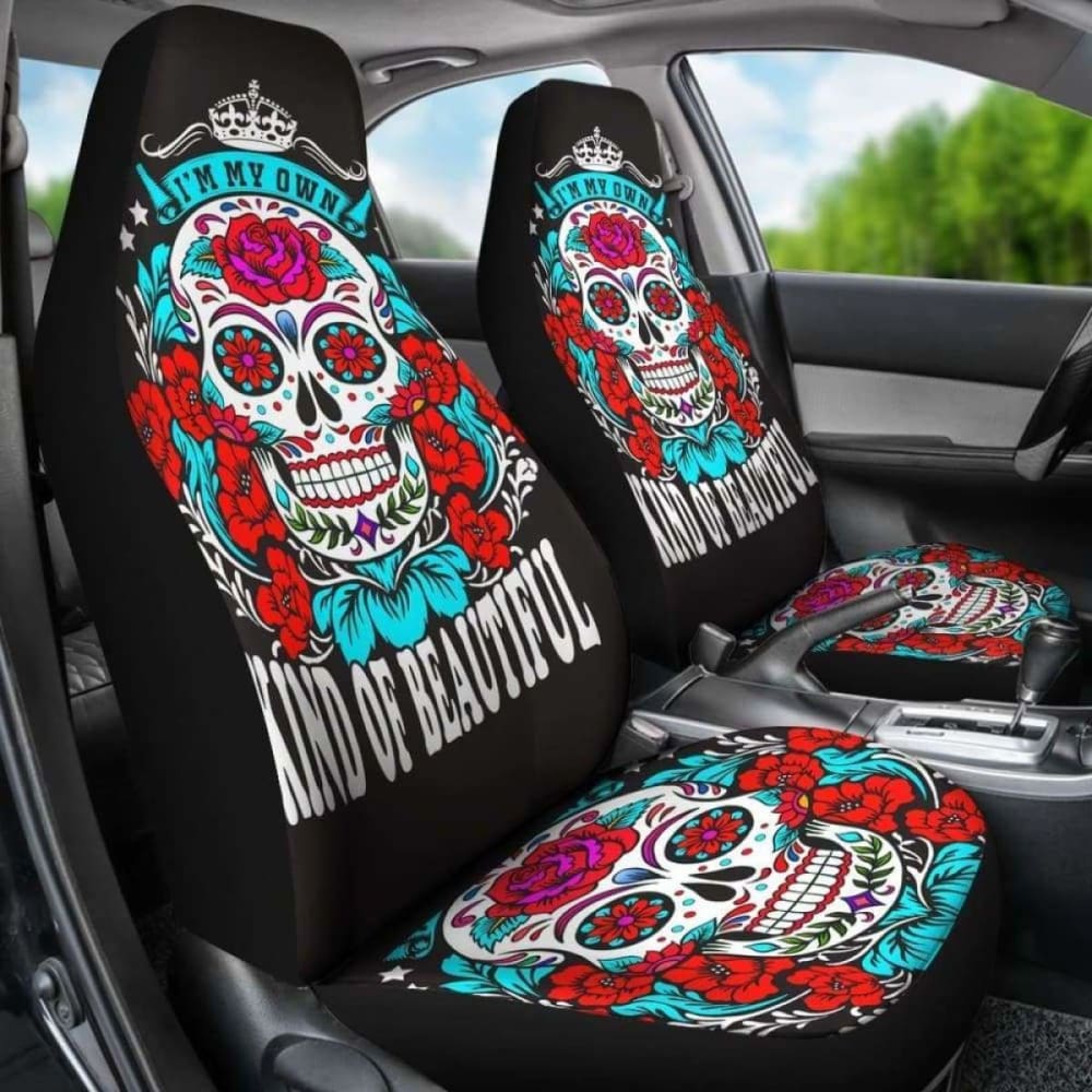 Beautiful Sugar Skull Car Seat Cover 101207