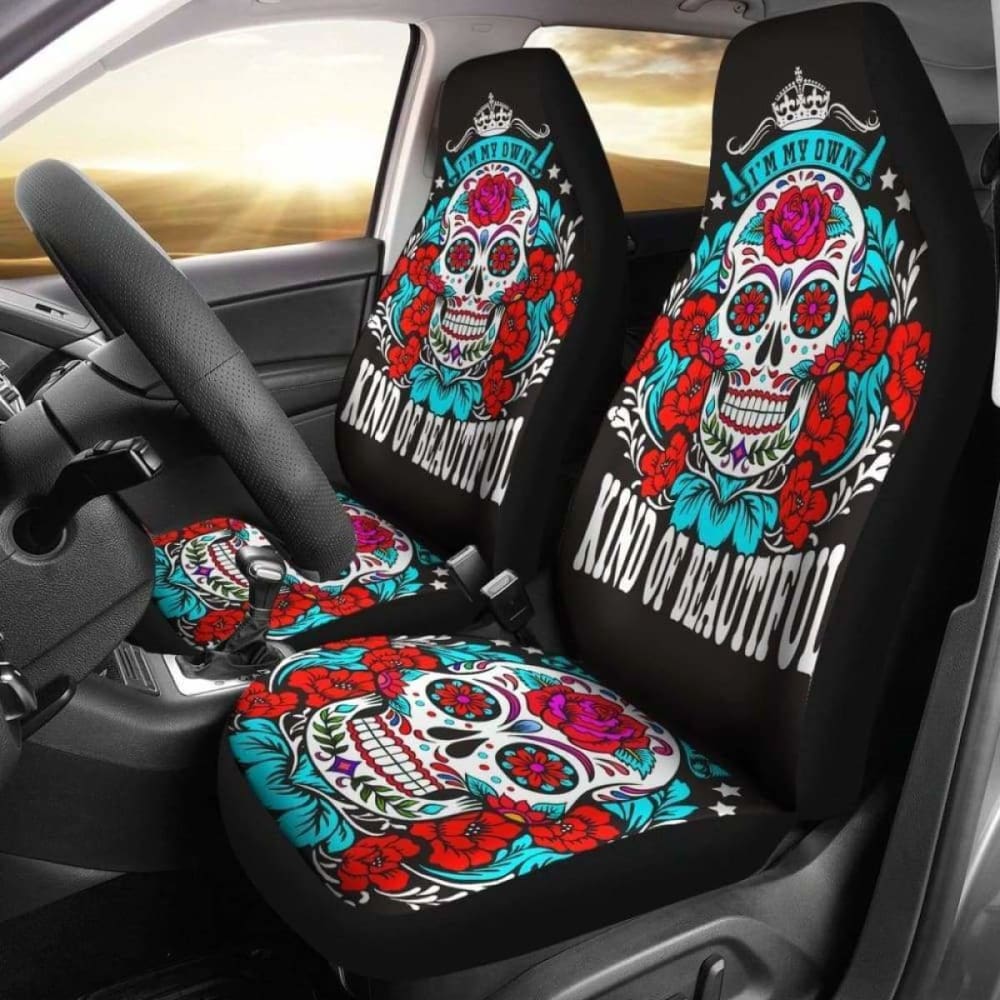 Beautiful Sugar Skull Car Seat Cover 101207