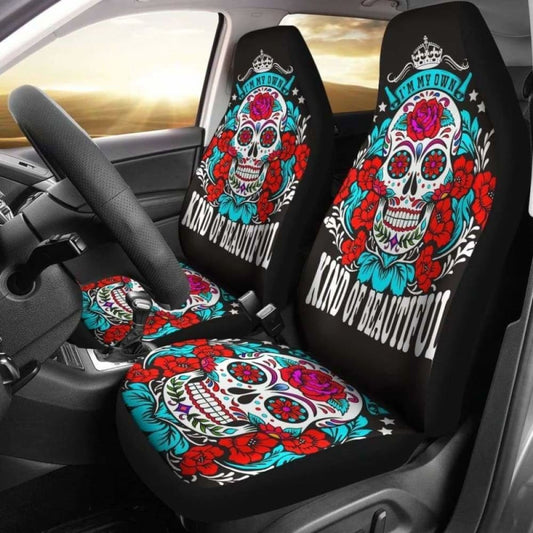 Beautiful Sugar Skull Car Seat Cover 101207