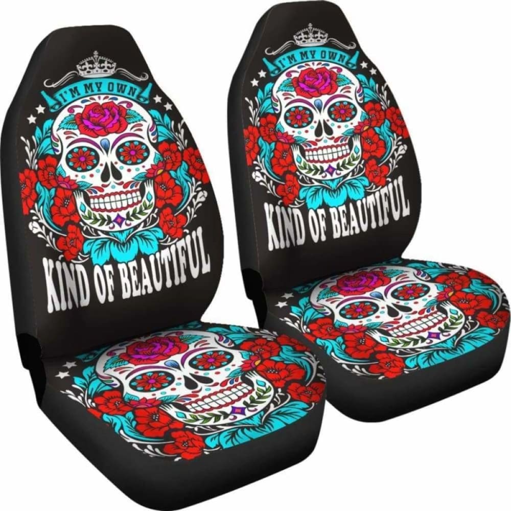 Beautiful Sugar Skull Car Seat Cover 101207