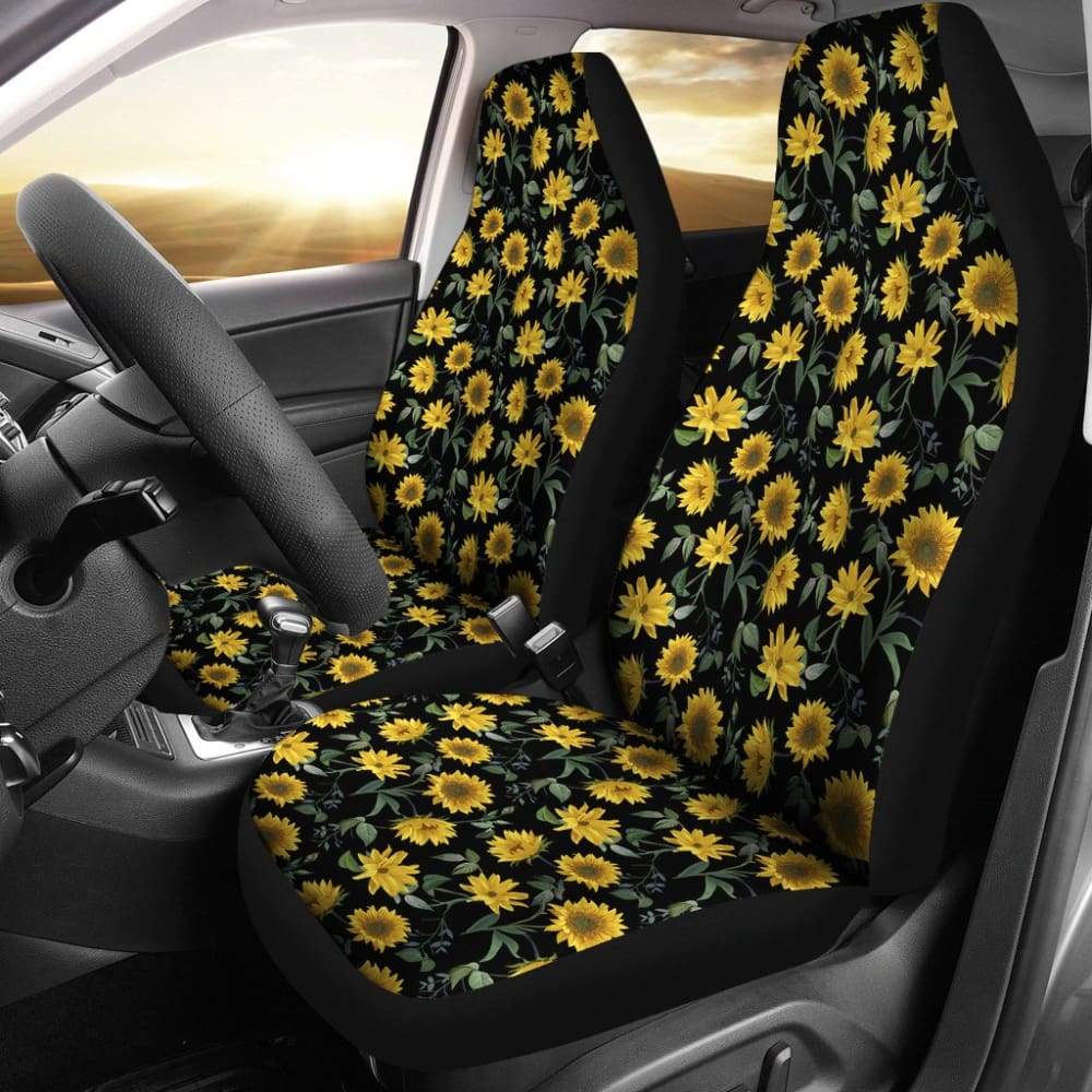 Beautiful Sunflower Amazing Gift Ideas Car Seat Covers 210203