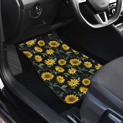 Beautiful Sunflower Car Floor Mats 210203