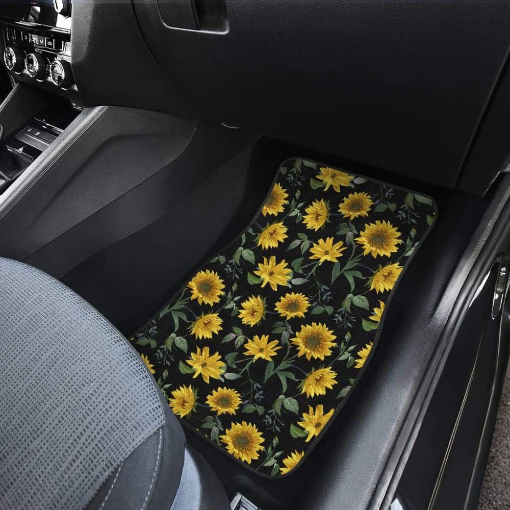Beautiful Sunflower Car Floor Mats 210203