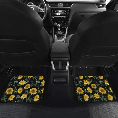 Beautiful Sunflower Car Floor Mats 210203