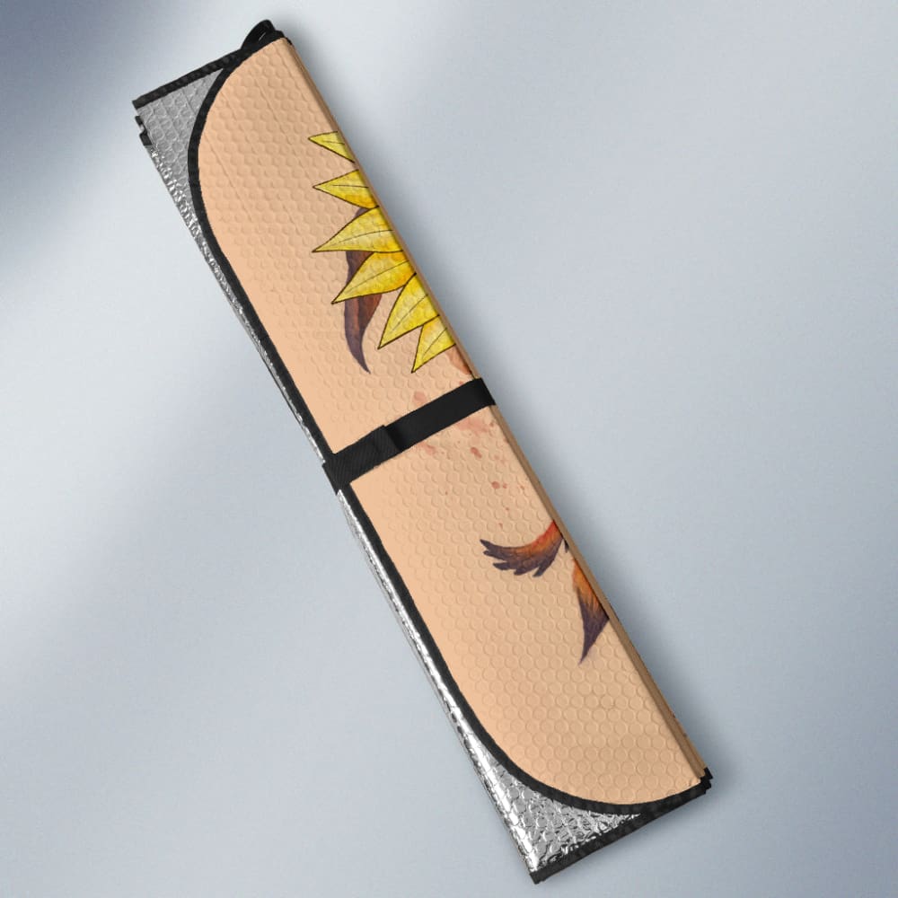Beautiful Sunflowers Dreamcatcher Car Auto Sun Shades 212503 - YourCarButBetter