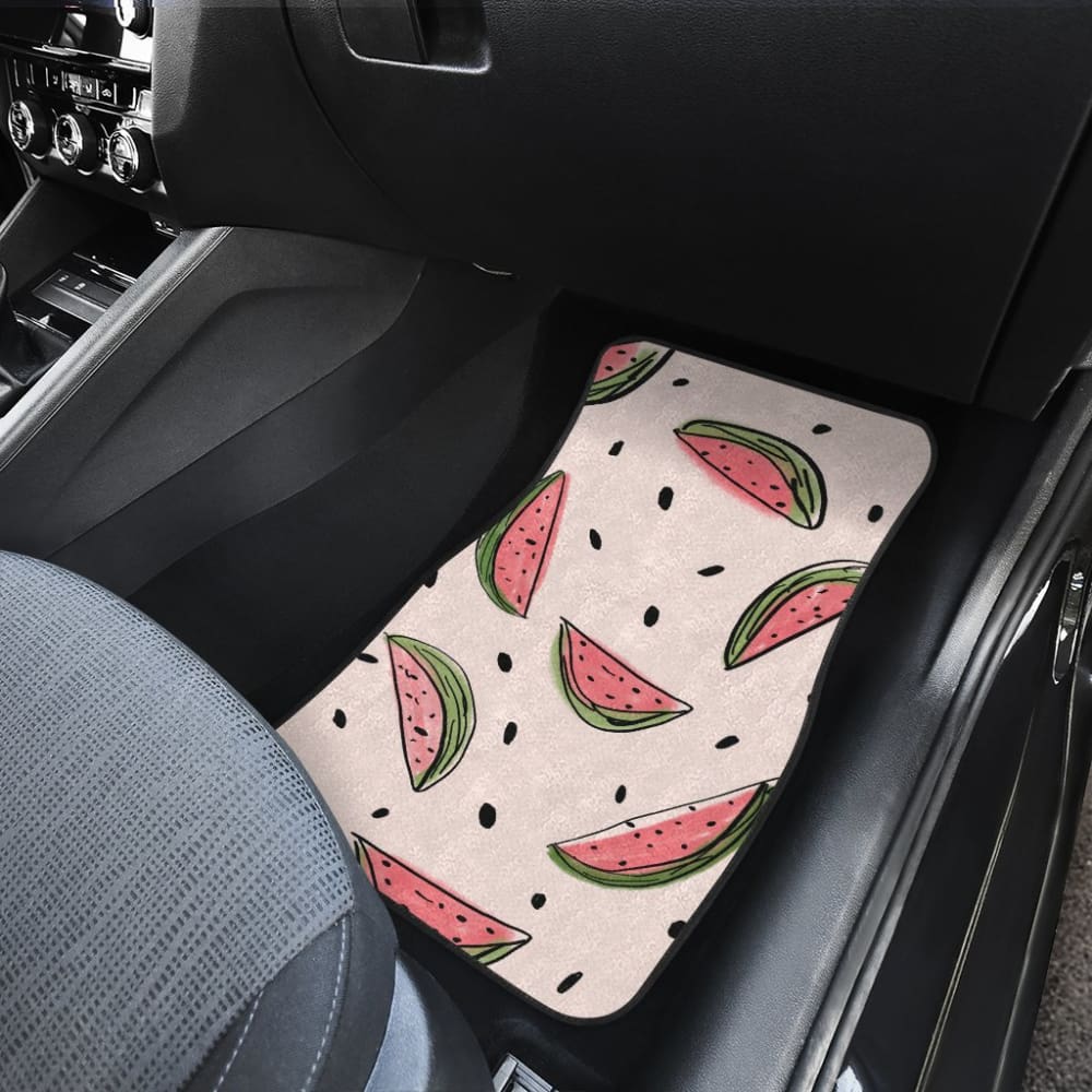 Beauty Art Watermelon Pattern Print Car Floor Mats 210507 - YourCarButBetter