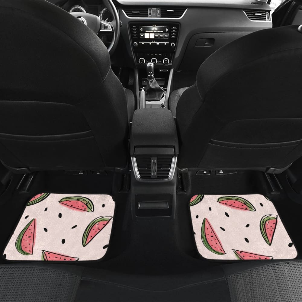 Beauty Art Watermelon Pattern Print Car Floor Mats 210507 - YourCarButBetter