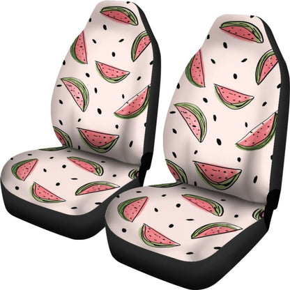 Beauty Art Watermelon Pattern Print Car Seat Covers 210507 - YourCarButBetter