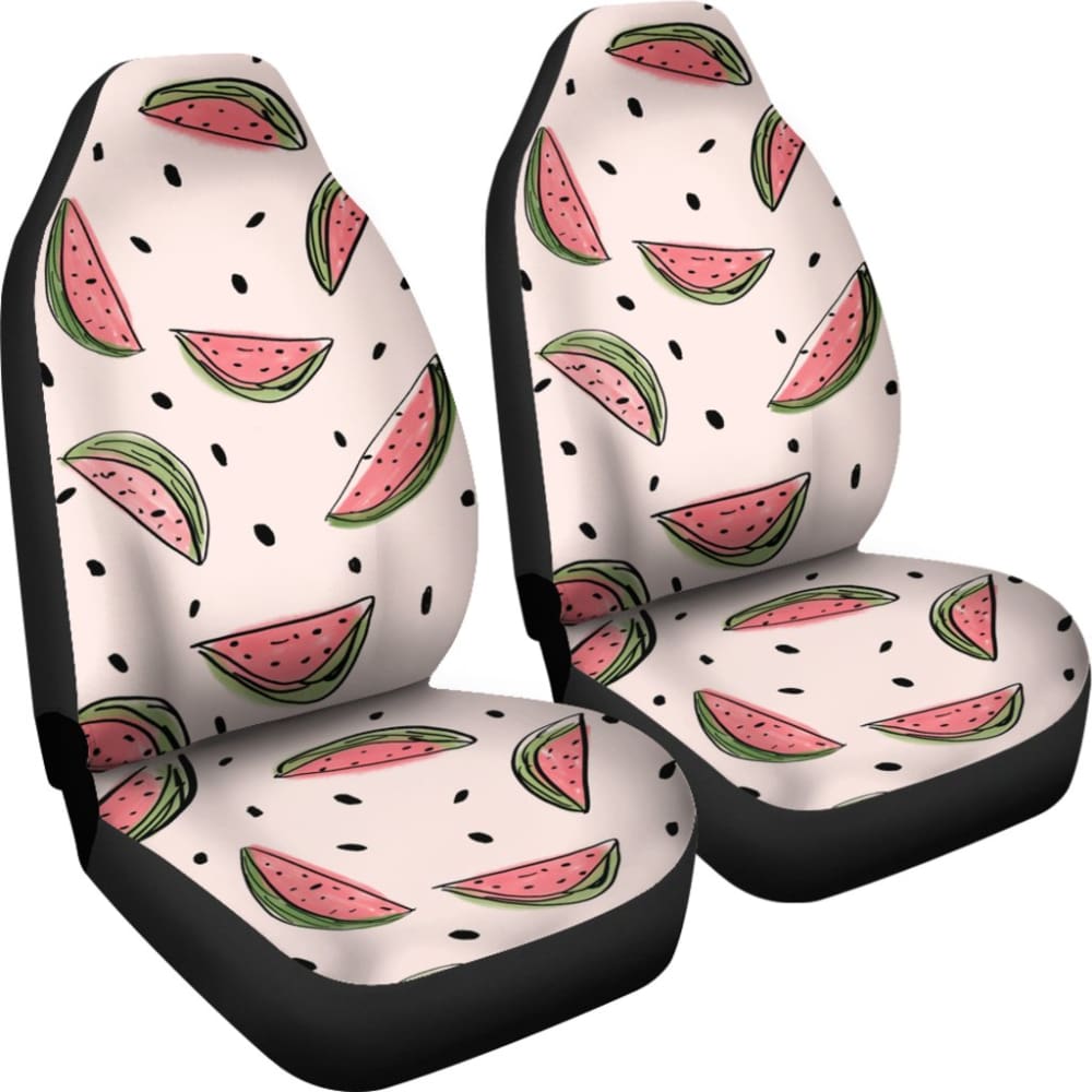 Beauty Art Watermelon Pattern Print Car Seat Covers 210507 - YourCarButBetter
