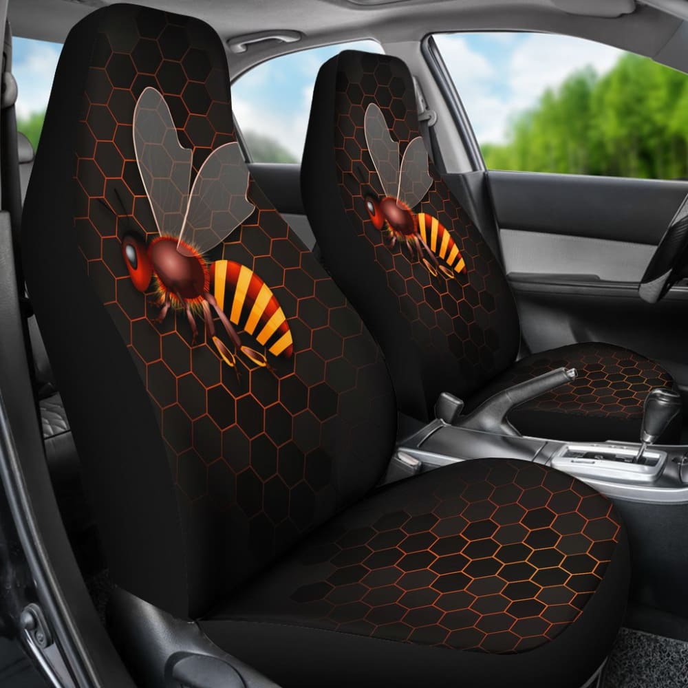 Bee Lovers Bee Car Seat Covers 210205 - YourCarButBetter