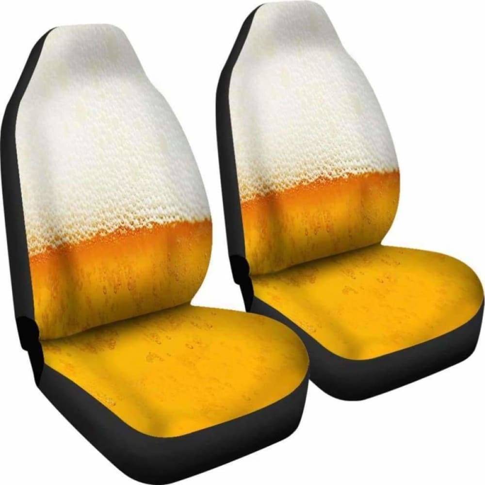 Beer Foam Car Seat Covers 195016 - YourCarButBetter