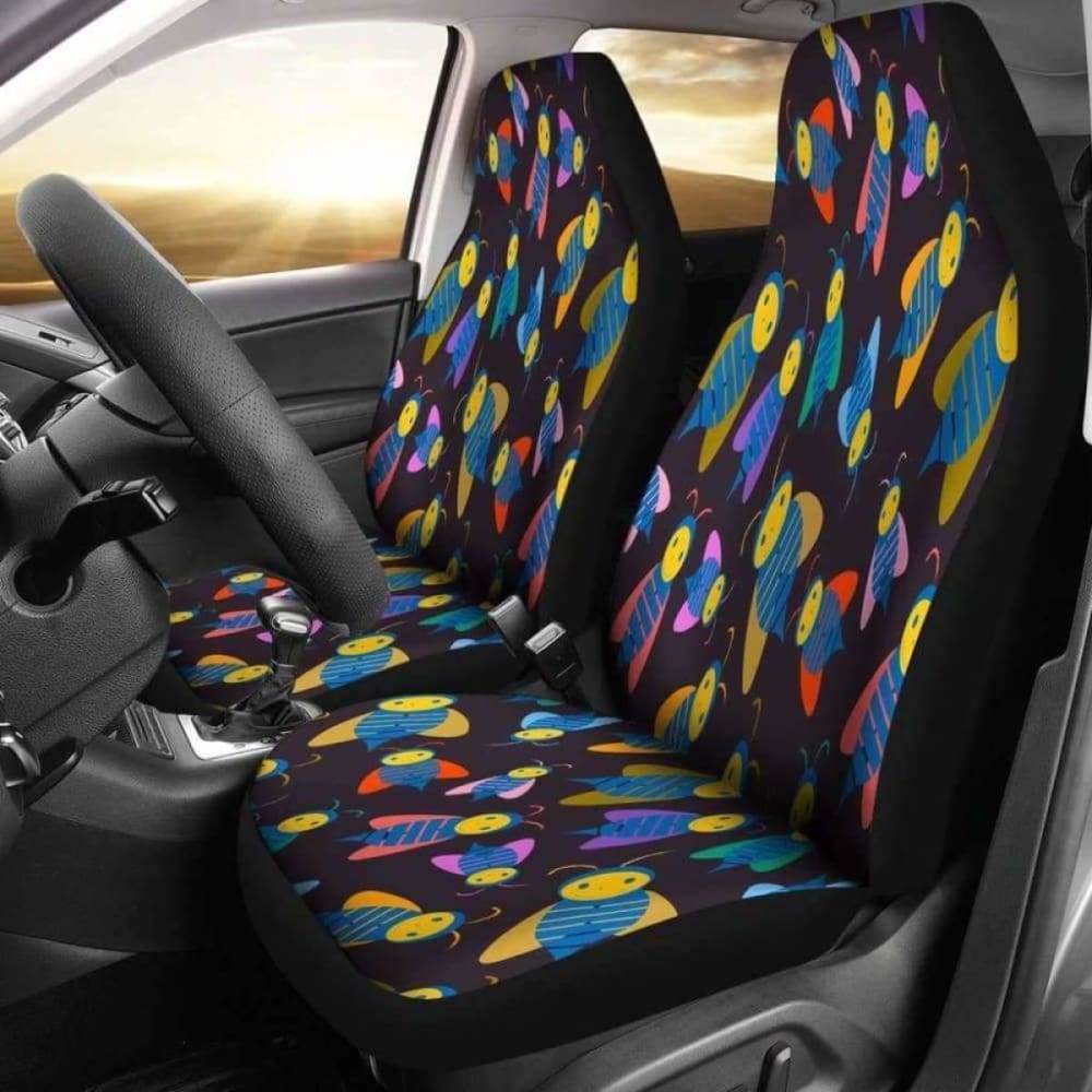 Bees Car Seat Covers 192609 - YourCarButBetter