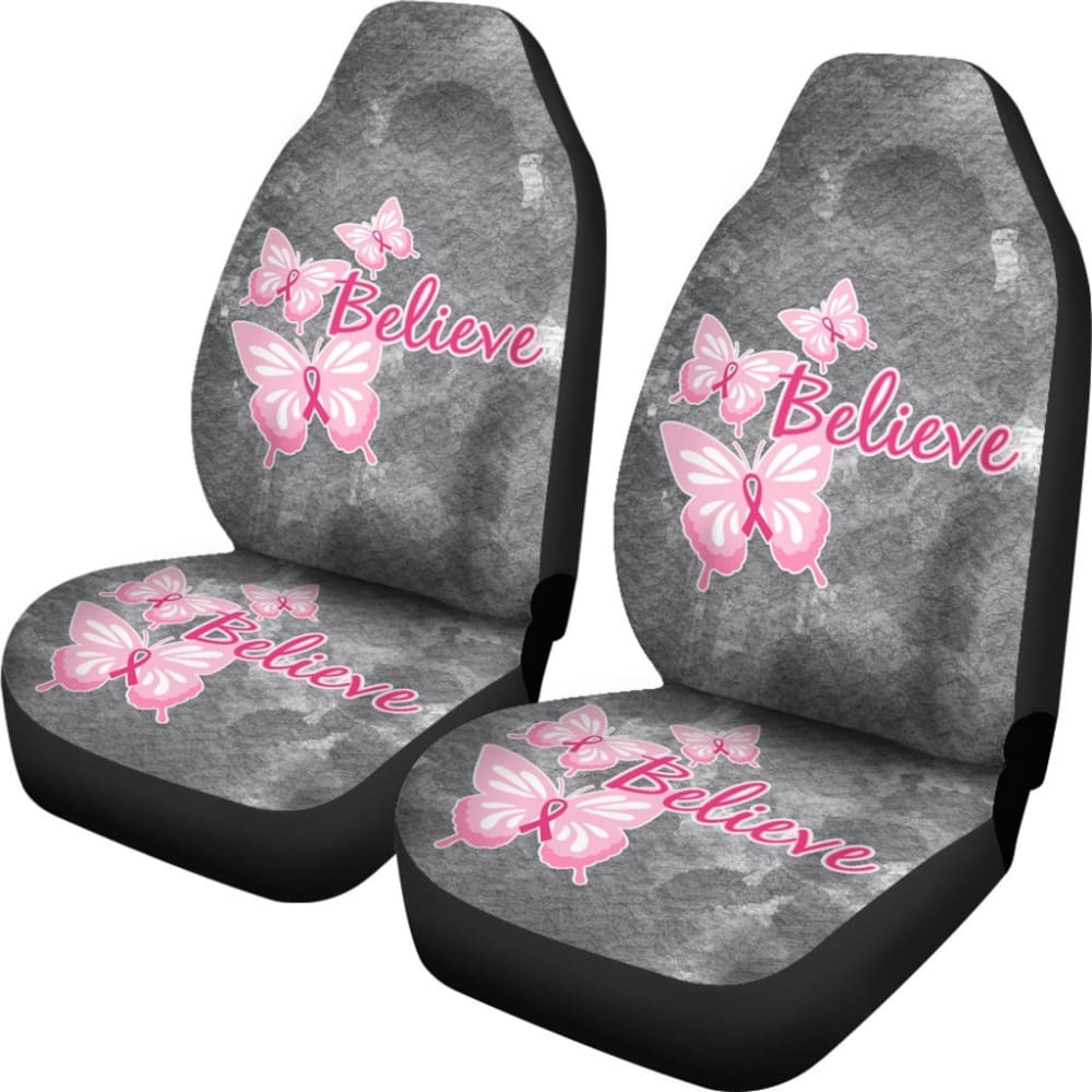 Believe - Butterfly Car Seat Cover 184610 - YourCarButBetter