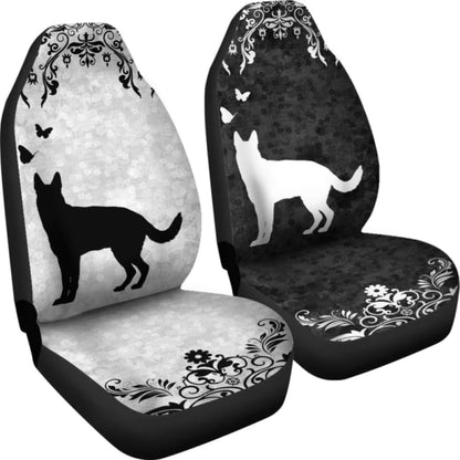 Berger Blanc Suisse - Car Seat Covers 091706