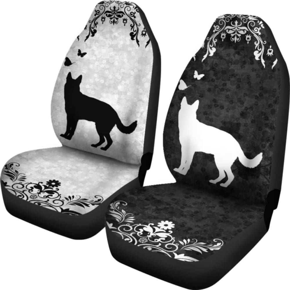 Berger Blanc Suisse - Car Seat Covers 091706