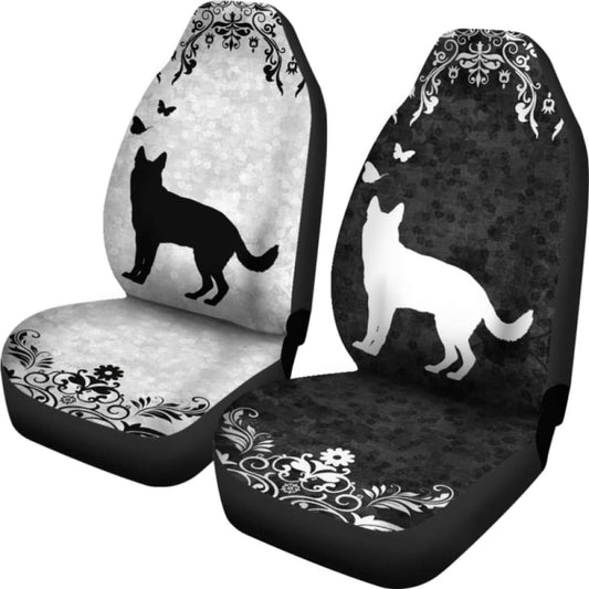 Berger Blanc Suisse - Car Seat Covers 091706