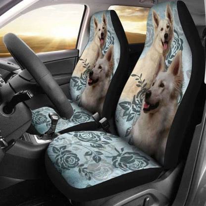 Berger Blanc Suisse - Car Seat Covers 091706