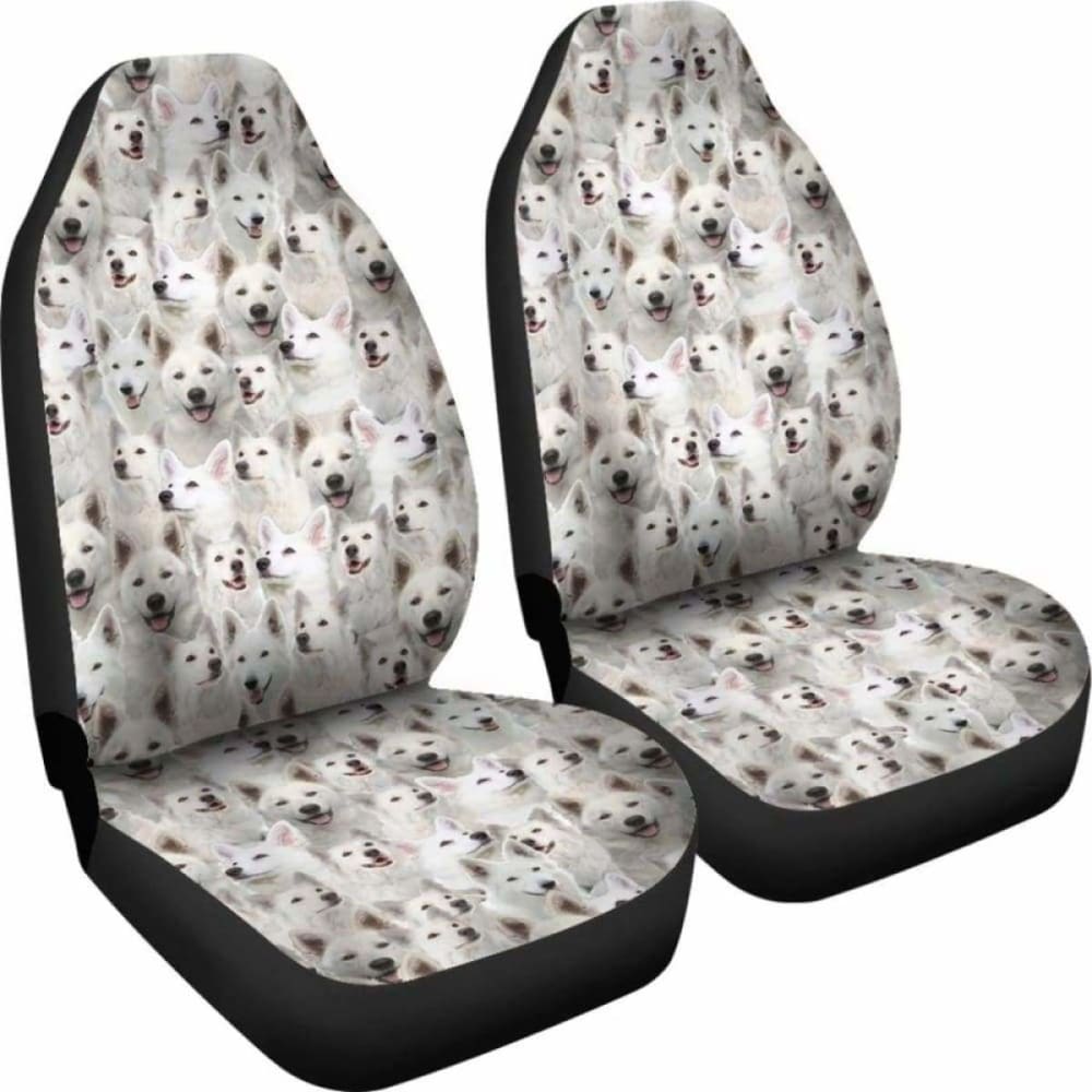 Berger Blanc Suisse Full Face Car Seat Covers 091706