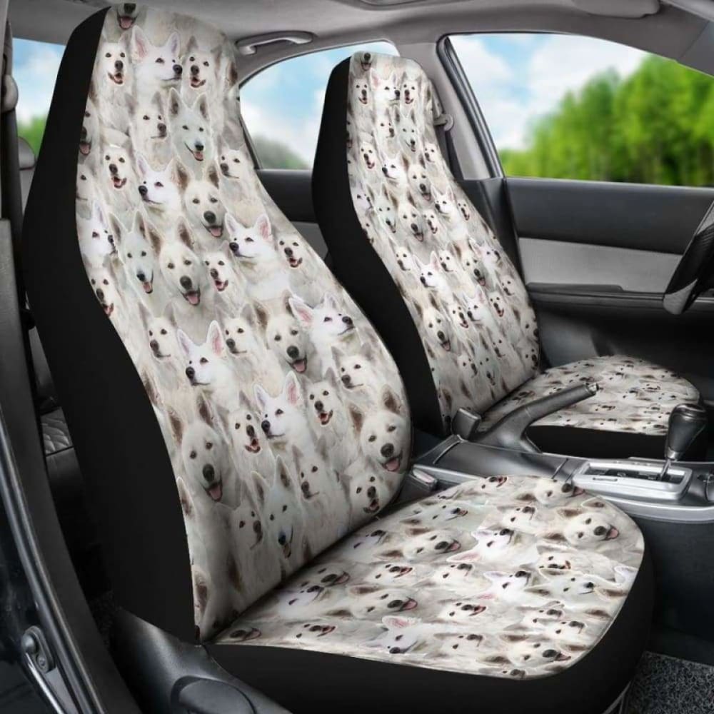 Berger Blanc Suisse Full Face Car Seat Covers 091706